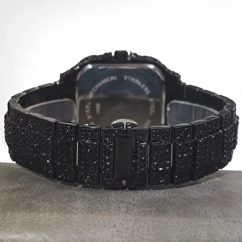 Fully Studded Luxury Watch