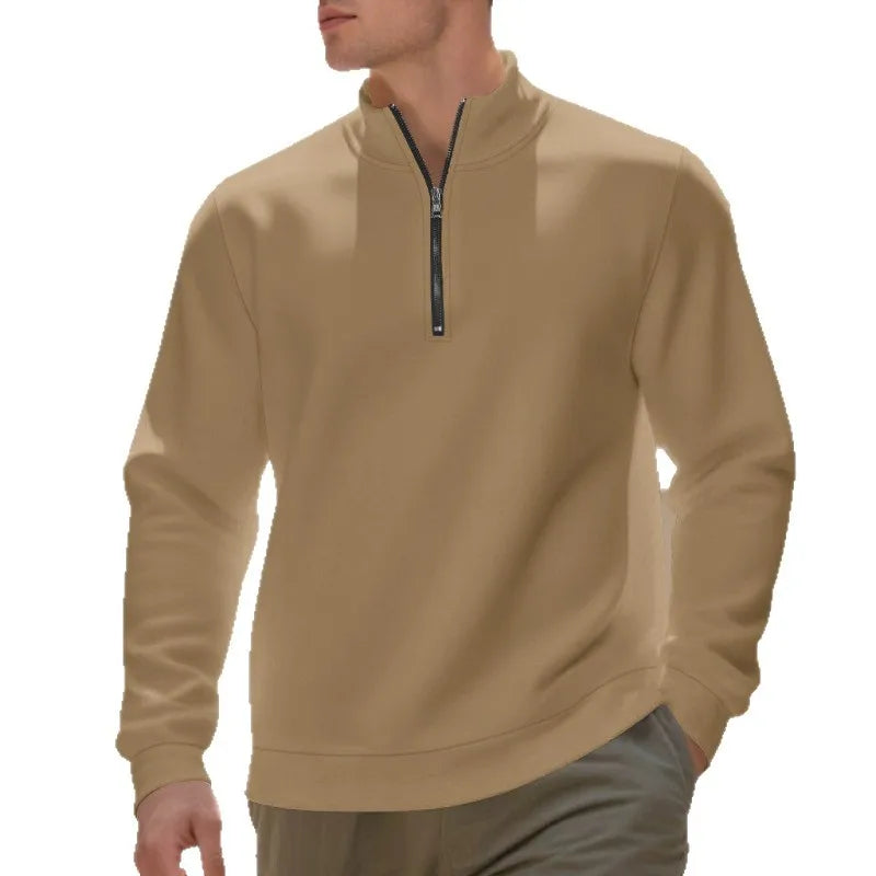 Men's Fleece Quarter Zip Sweatshirt