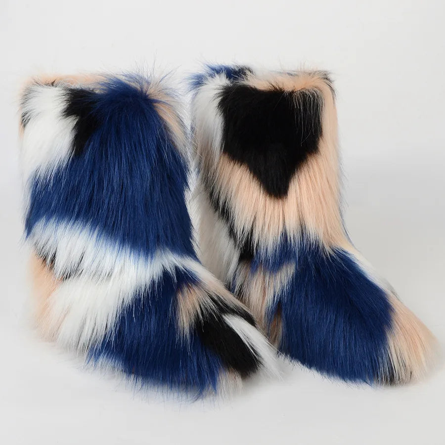 Faux Fur Winter Boots