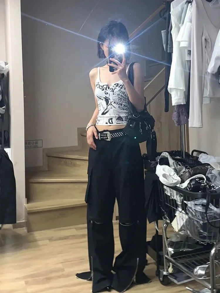 Sleeveless Y2k Tank Top