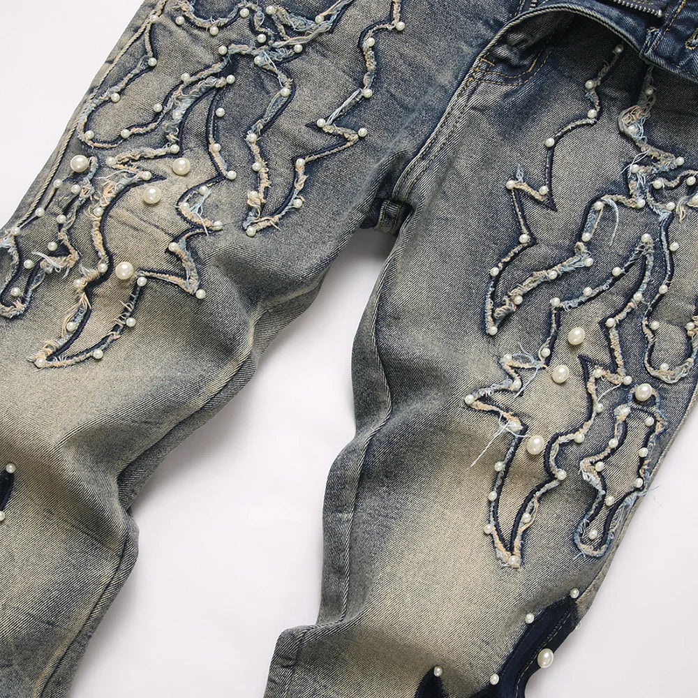 Boot Cut Y2k Stacked Jeans