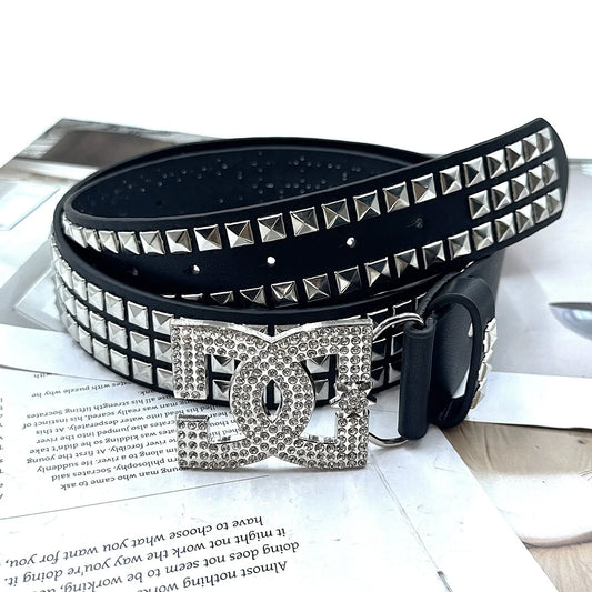 Rhinestone DC Belt