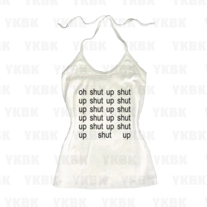 Short Text Shut up T-shirt