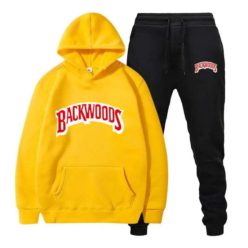 Men Hoodie and Pants Backwoods