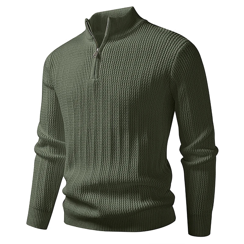 Autumn Season Men's Quarter Zip Sweatshirt