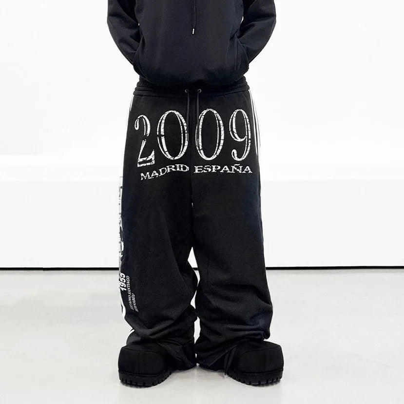 Casual Side Striped 2009 Sweatpants