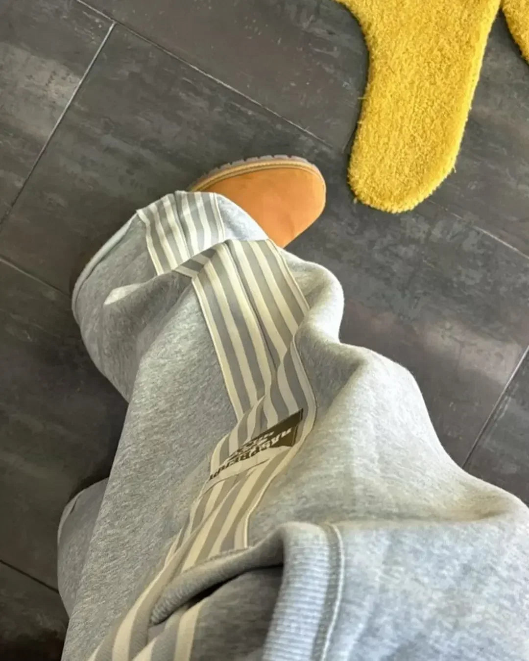 Striped Streetwear Baggy Sweatpants