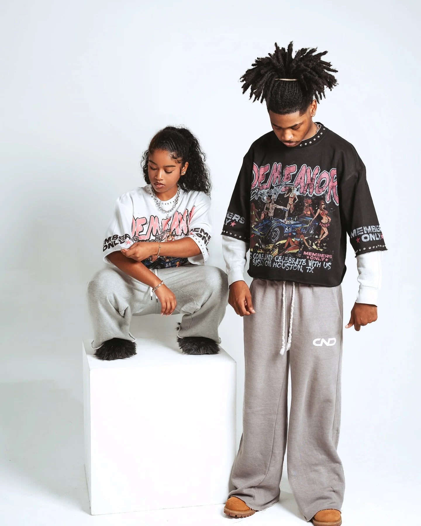 Cropped Y2k Designed T-shirt