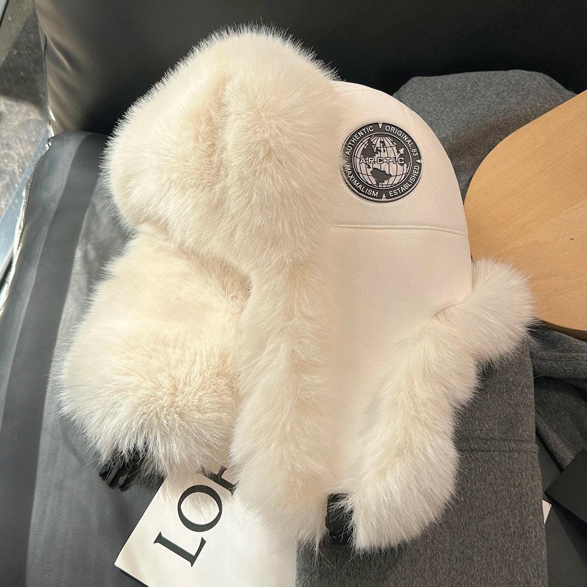 Oversized Aviator Bomber Winter Hat