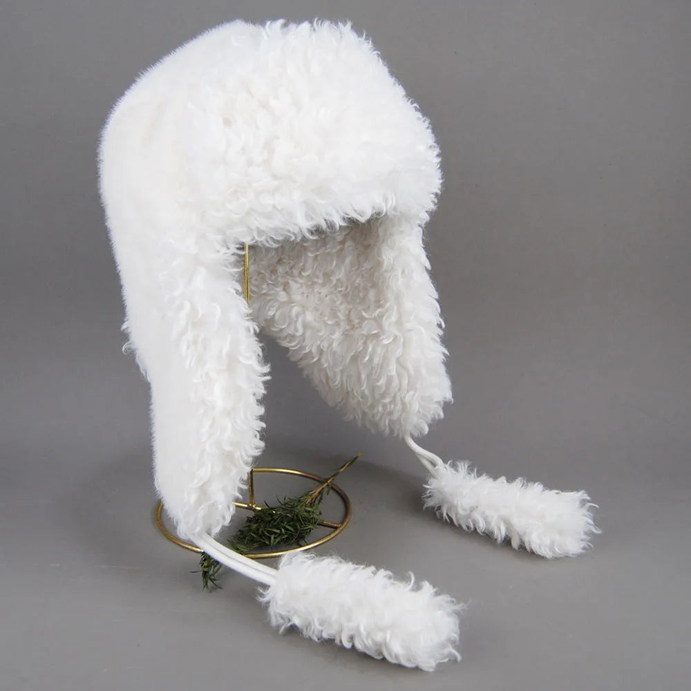 Faux Fur Ushanka Winter Bomber Hat