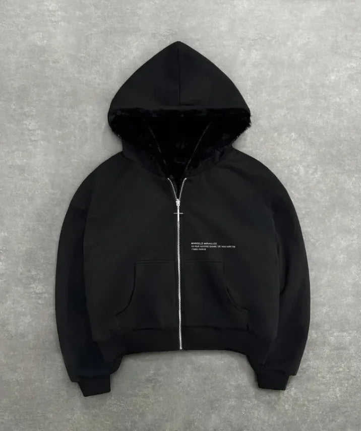 Plaid Interior Archive Fashion Hoodies