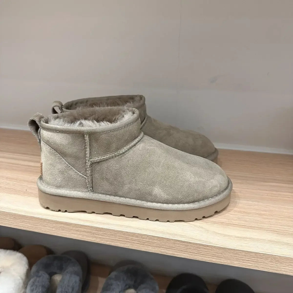 Comfortable Platform Mini Boots