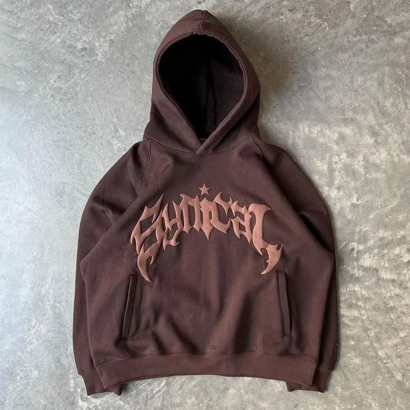 Streetwear Letter Printed Hoodies