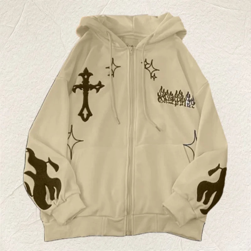 Campfire Cross Hoodie