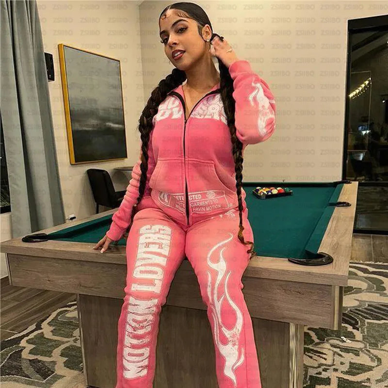 Motion Lovers Street Retro Hoodie