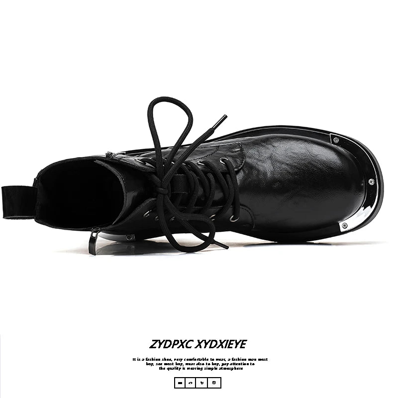 Ankle Boots with Zipper