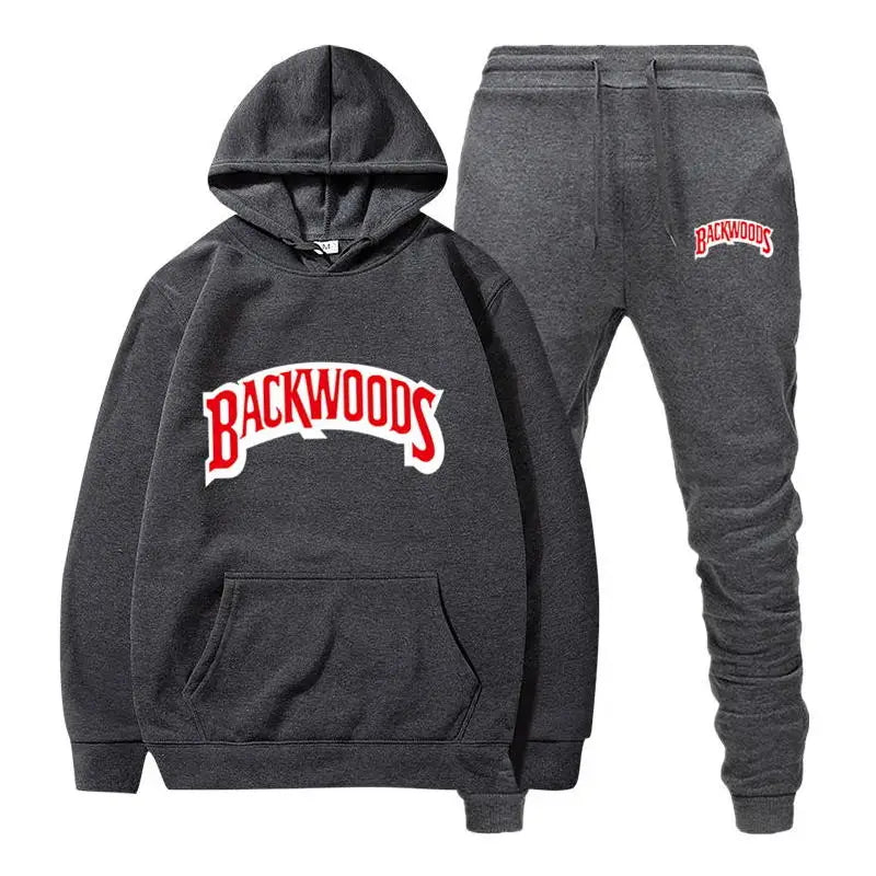 Men Hoodie and Pants Backwoods