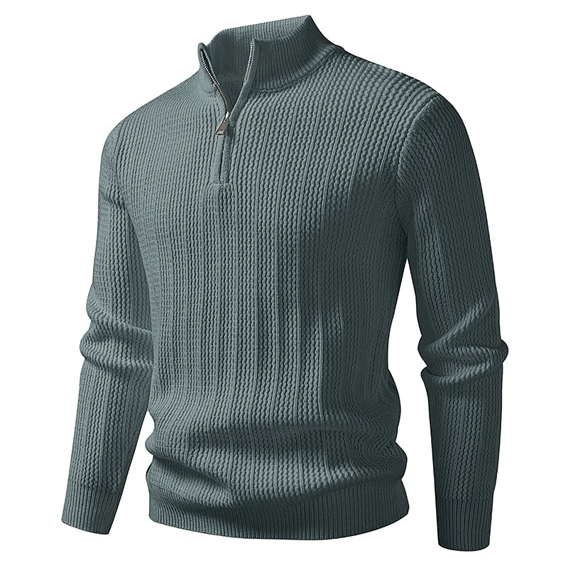 Autumn Season Men's Quarter Zip Sweatshirt