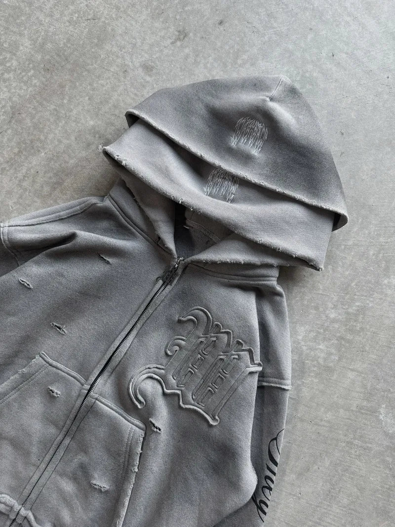 Cursive lettering Hoodie Set