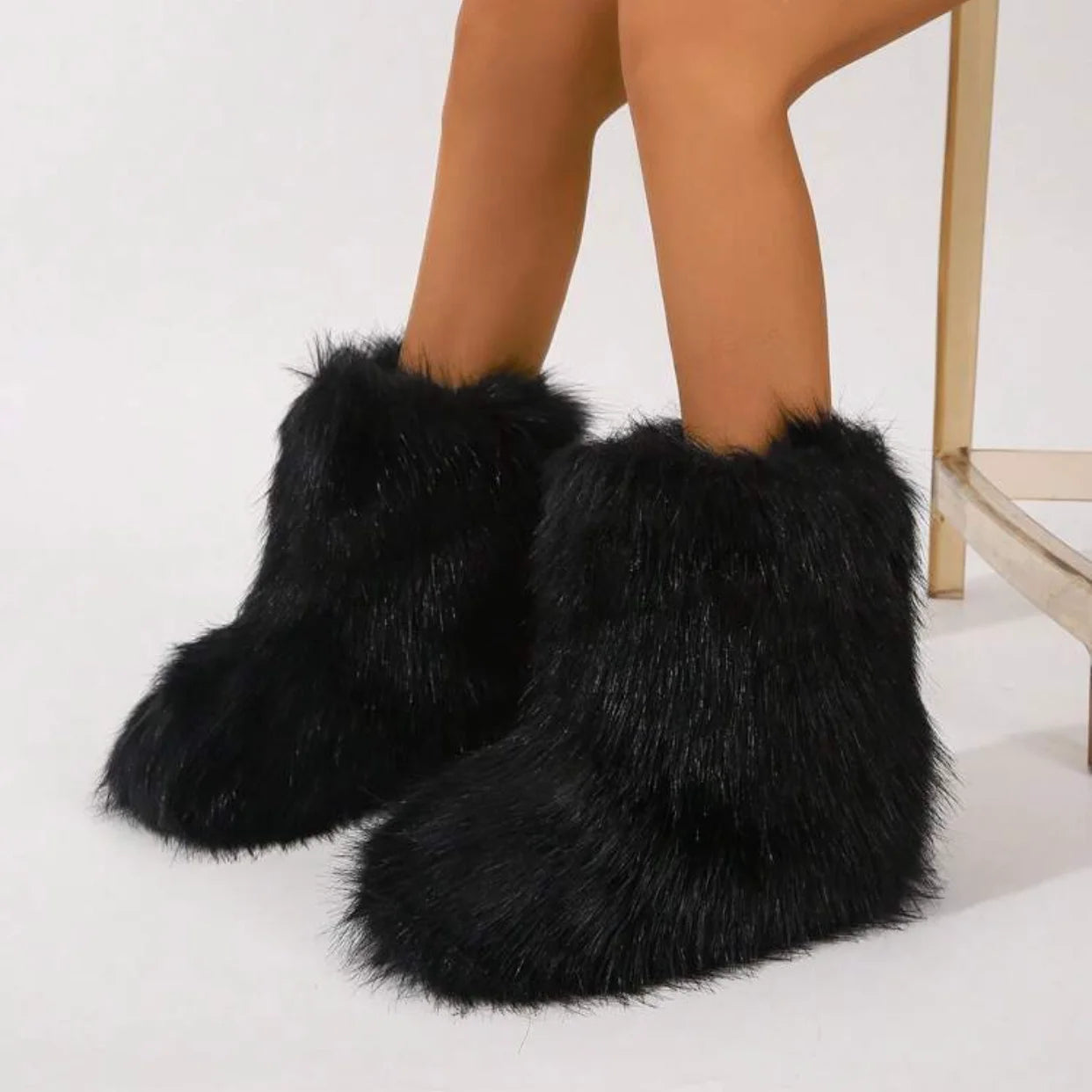 Faux Fur Winter Boots