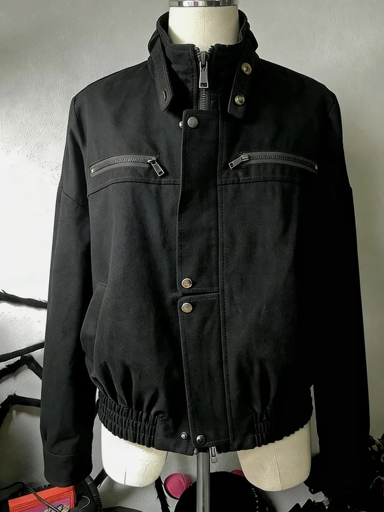 Fur Hooded Warm y2k Jacket