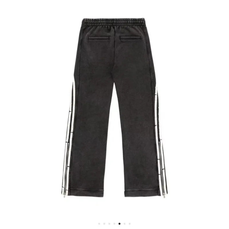 Striped 2 Piece Streetwear Hoodie Set