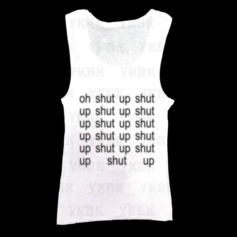 Short Text Shut up T-shirt