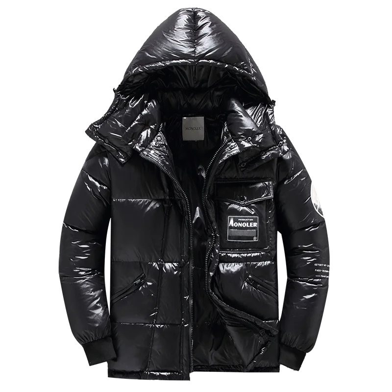Shiny Glossy Puffer Jacket