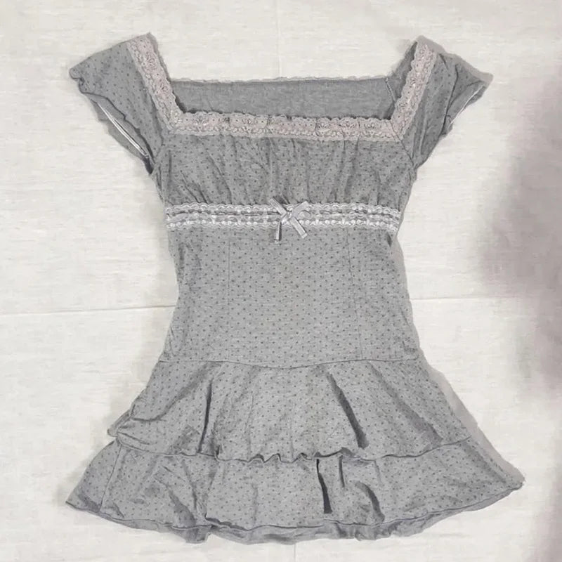 Striped Collar Polo T-shirt