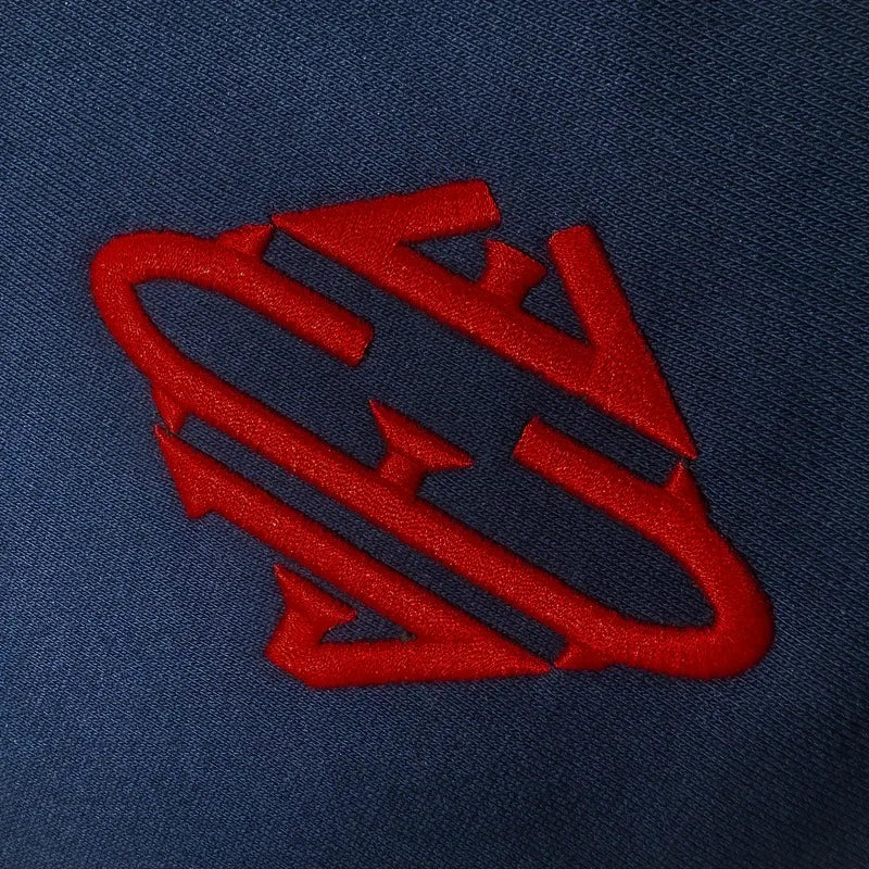 American Flag Quarter Zip Sweater