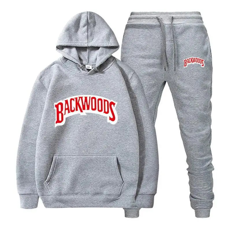 Men Hoodie and Pants Backwoods
