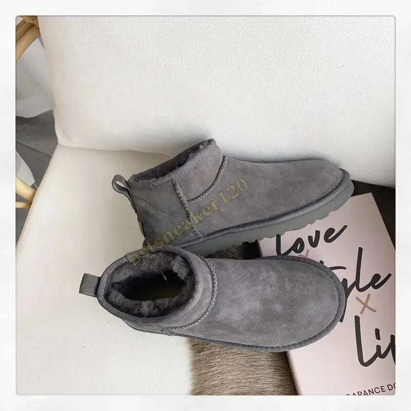 Comfortable Platform Mini Boots