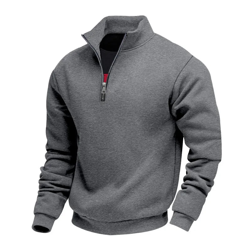 Men's Fleece Quarter Zip Sweatshirt