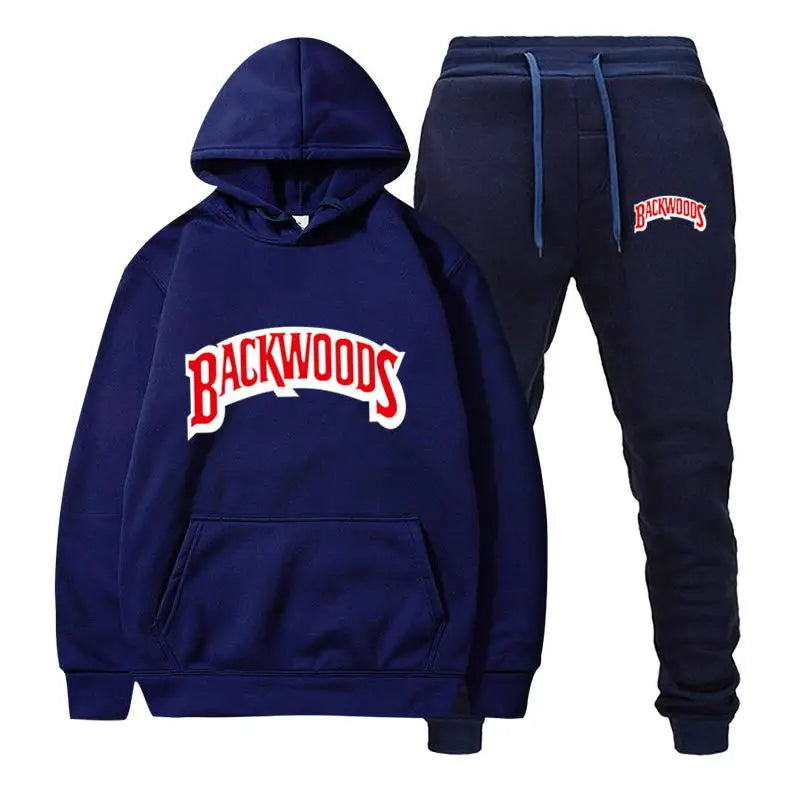 Men Hoodie and Pants Backwoods