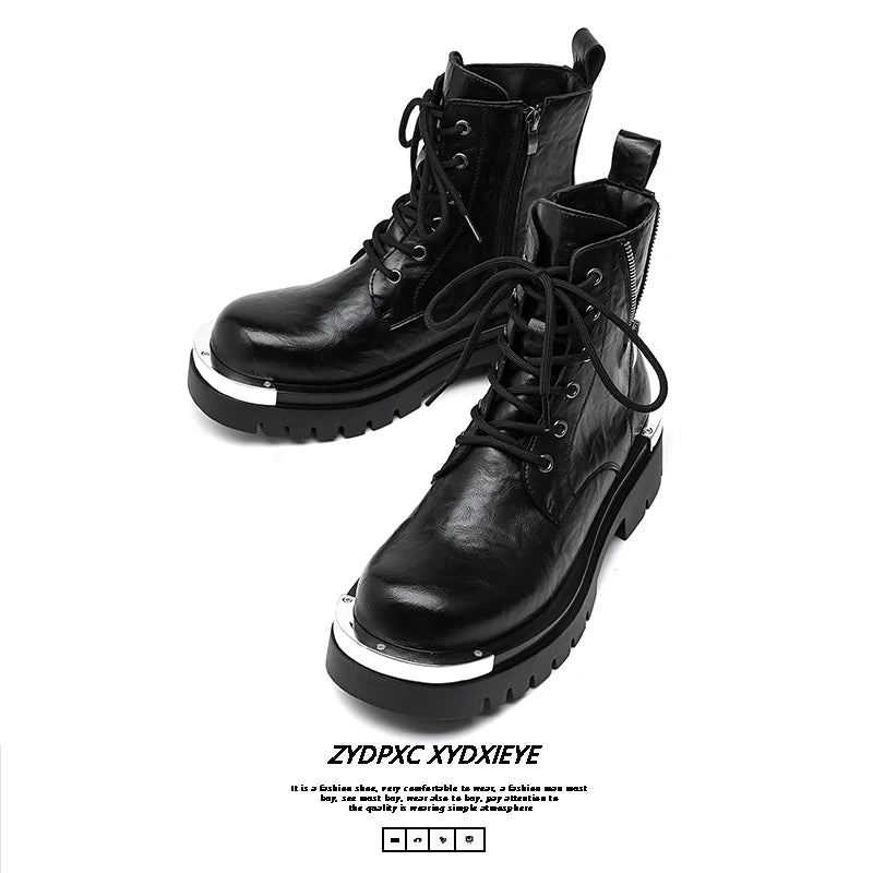 Ankle Boots with Zipper