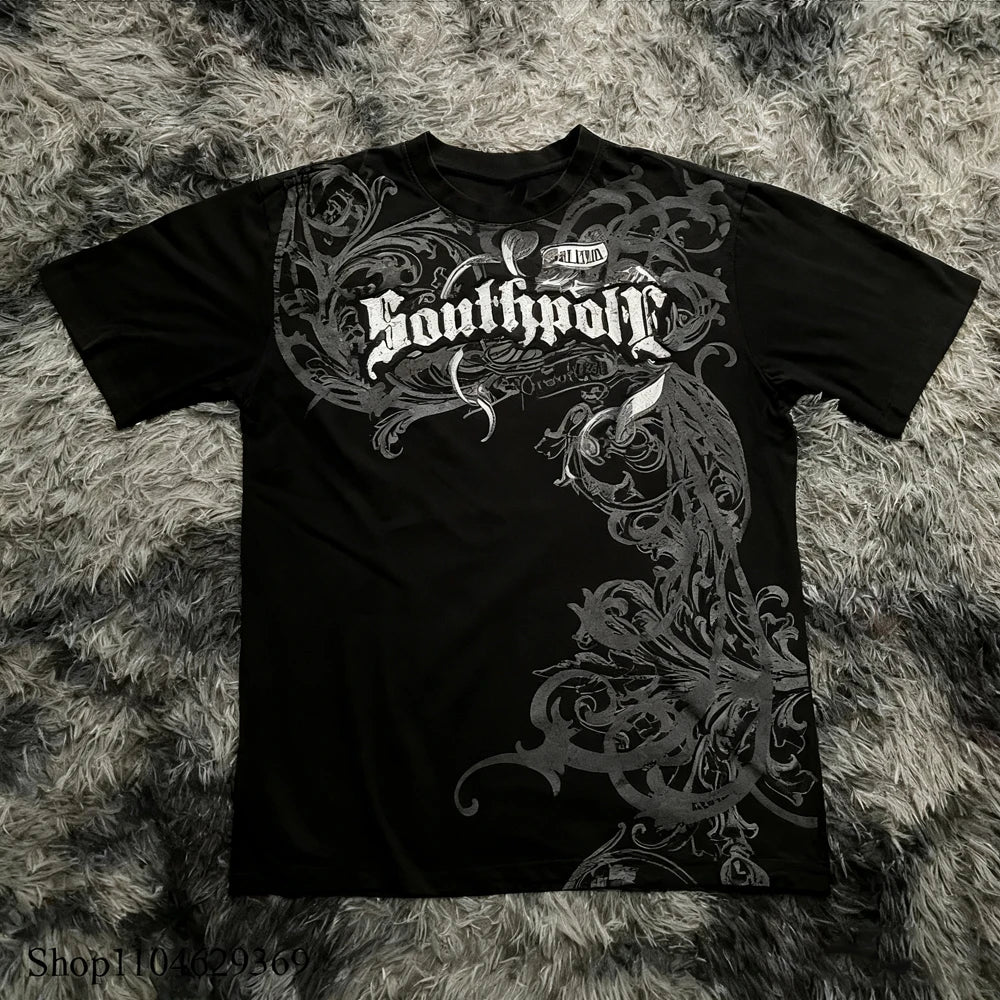 Gothic Design Y2k T-shirt