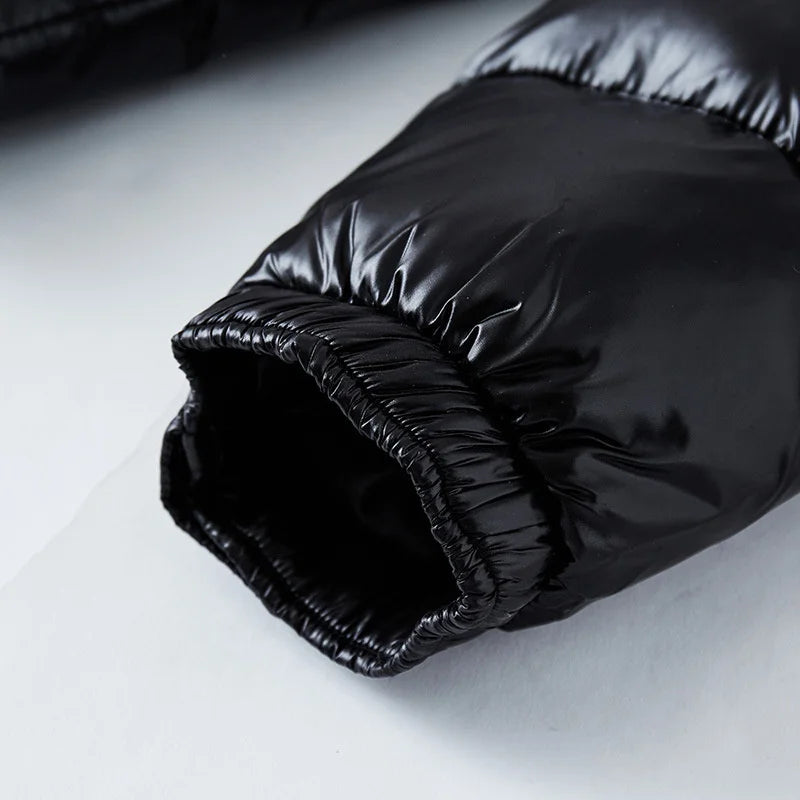 Glossy Tight fit Puffer Jacket