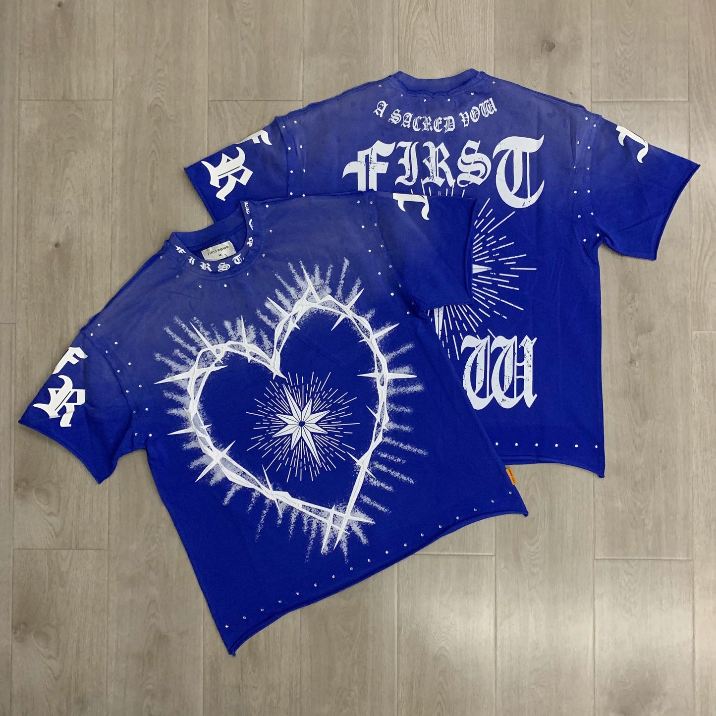 Diamond Cropped Graphic Tee