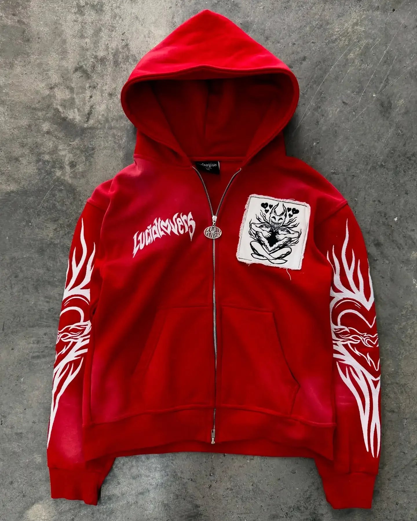 Fur Hooded Zipper Hoodies