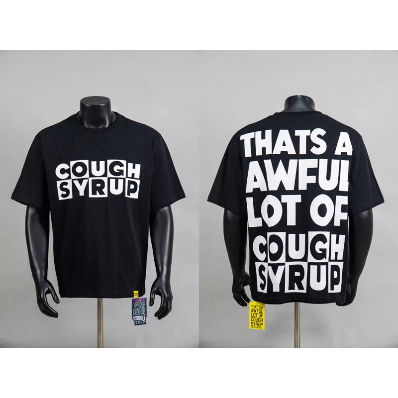 Cough Syrup Short-Sleeve Button up