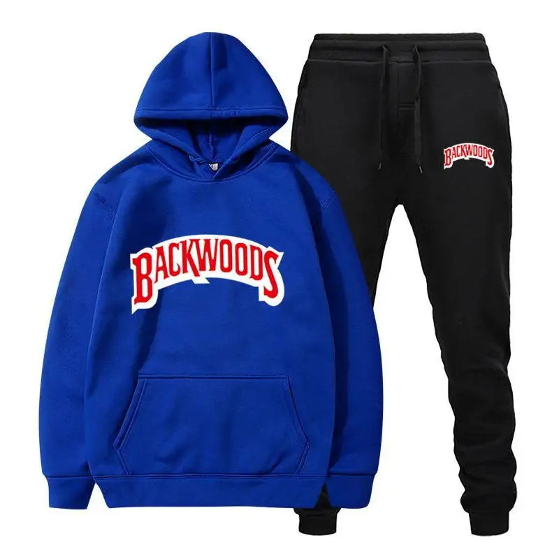 Men Hoodie and Pants Backwoods