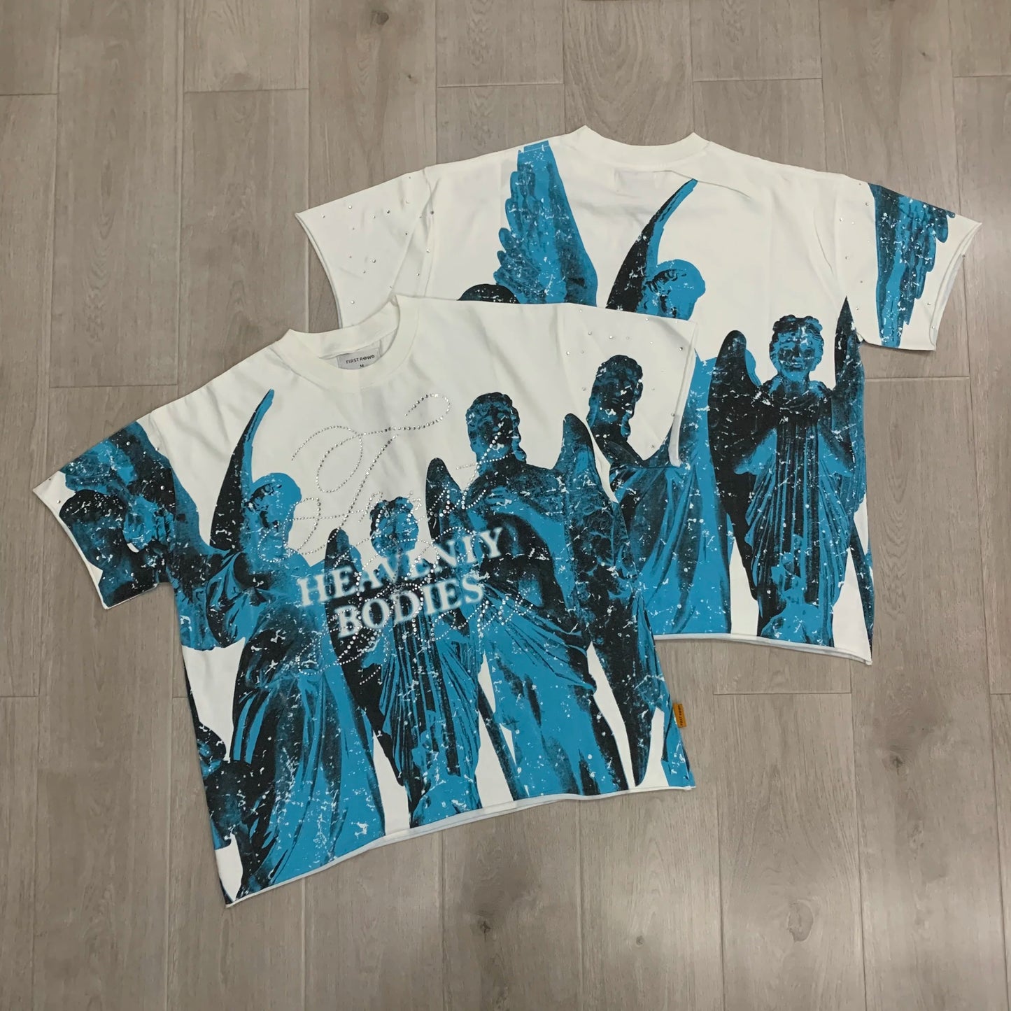 Diamond Cropped Graphic Tee