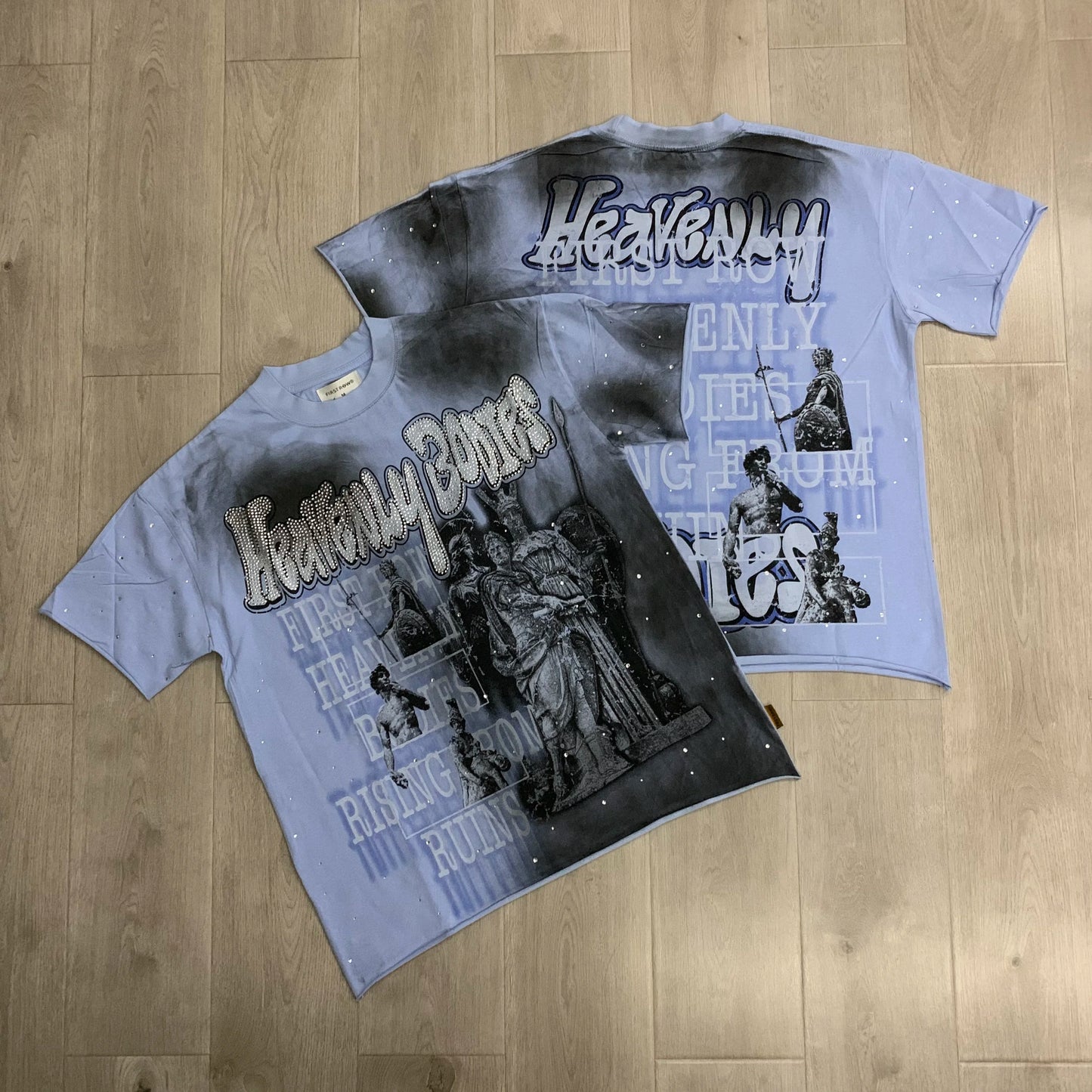 Diamond Cropped Graphic Tee