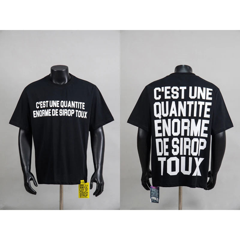Cough Syrup Short-Sleeve Button up