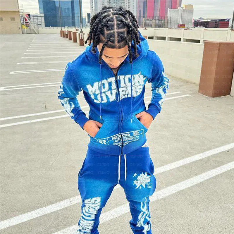 Motion Lovers Street Retro Hoodie