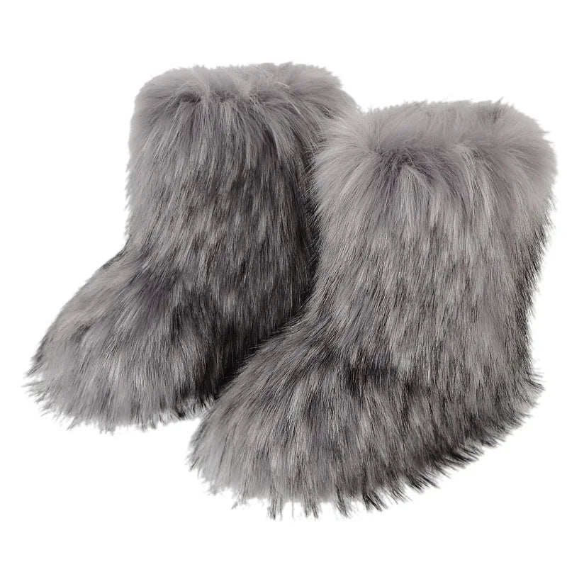 Faux Fur Winter Boots