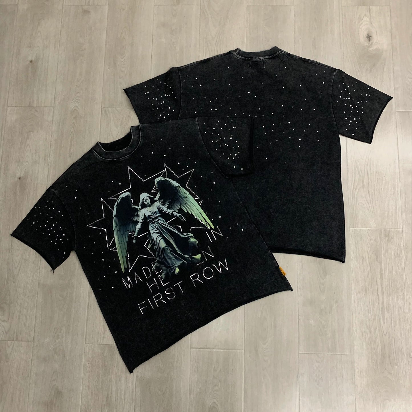 Diamond Cropped Graphic Tee