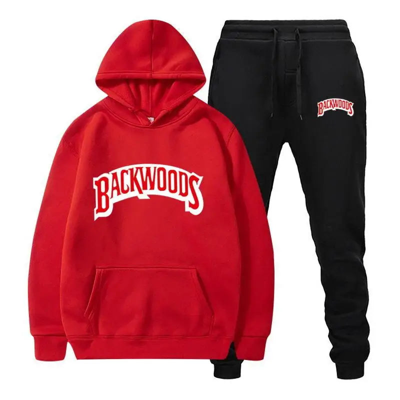 Men Hoodie and Pants Backwoods
