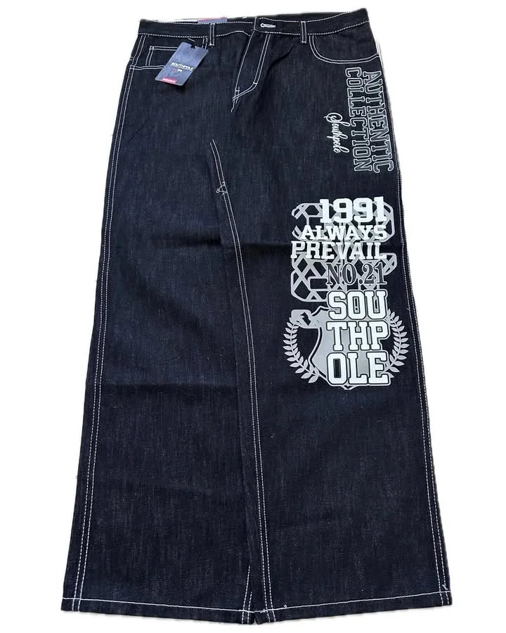 Ecko Wide Leg Baggy Jeans