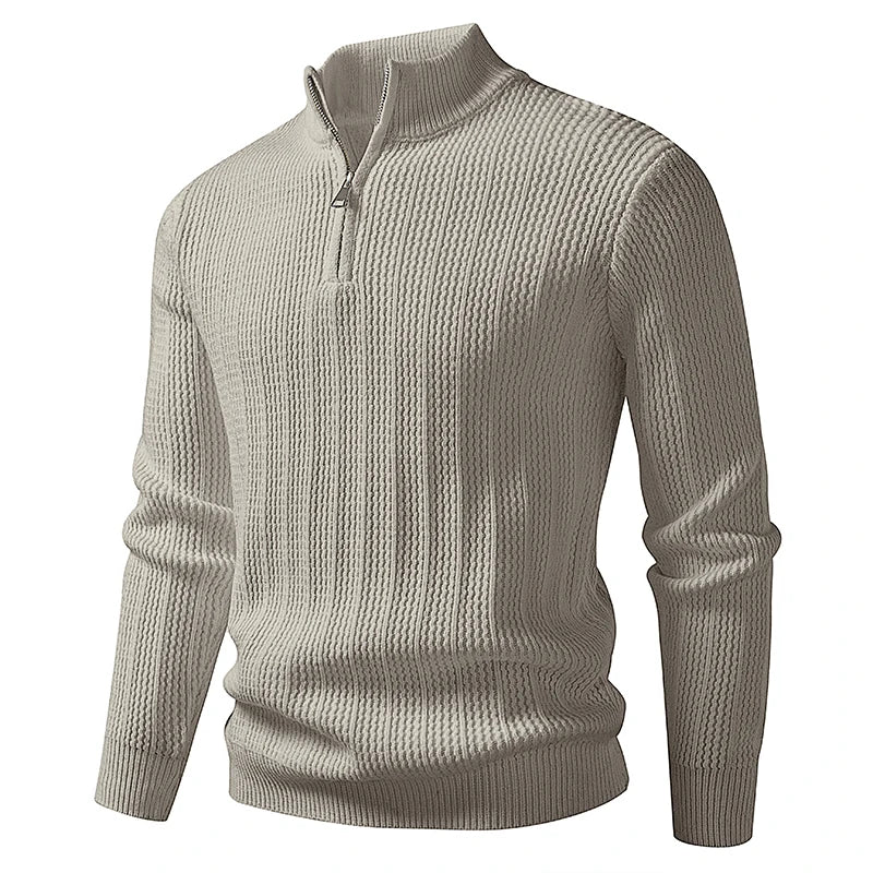 Autumn Season Men's Quarter Zip Sweatshirt